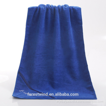 Custom Logo Cheap Microfiber Zipper Gym Towel